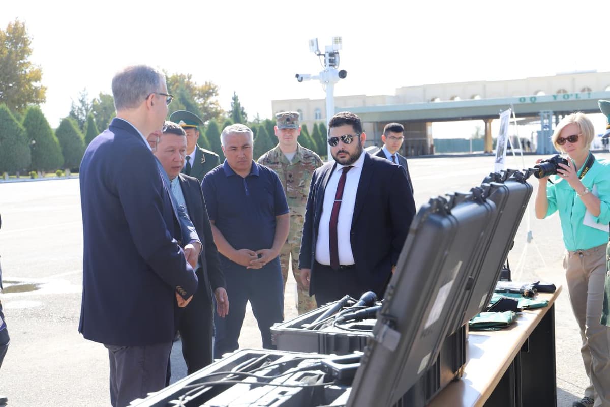 «Ayritom» chegara-bojxona postiga zamonaviy radiatsiya nazorati qurilmalari topshirildi