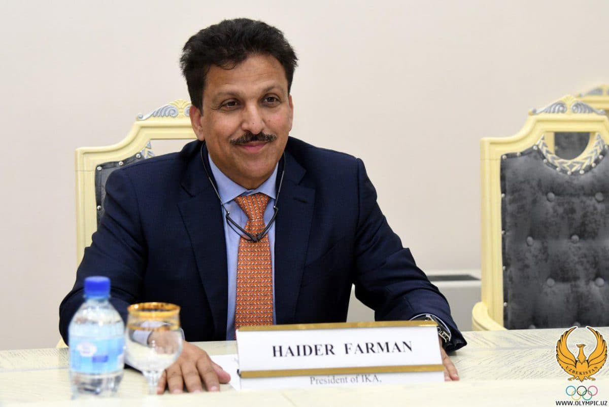 Toshkentda Xalqaro kurash assotsiatsiyasi rahbari bilan ikkita masala yuzasidan muzokara o‘tkazildi