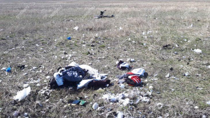 Фото: в России нашли скелет мужчины, замерзшего зимой в степи (+18)