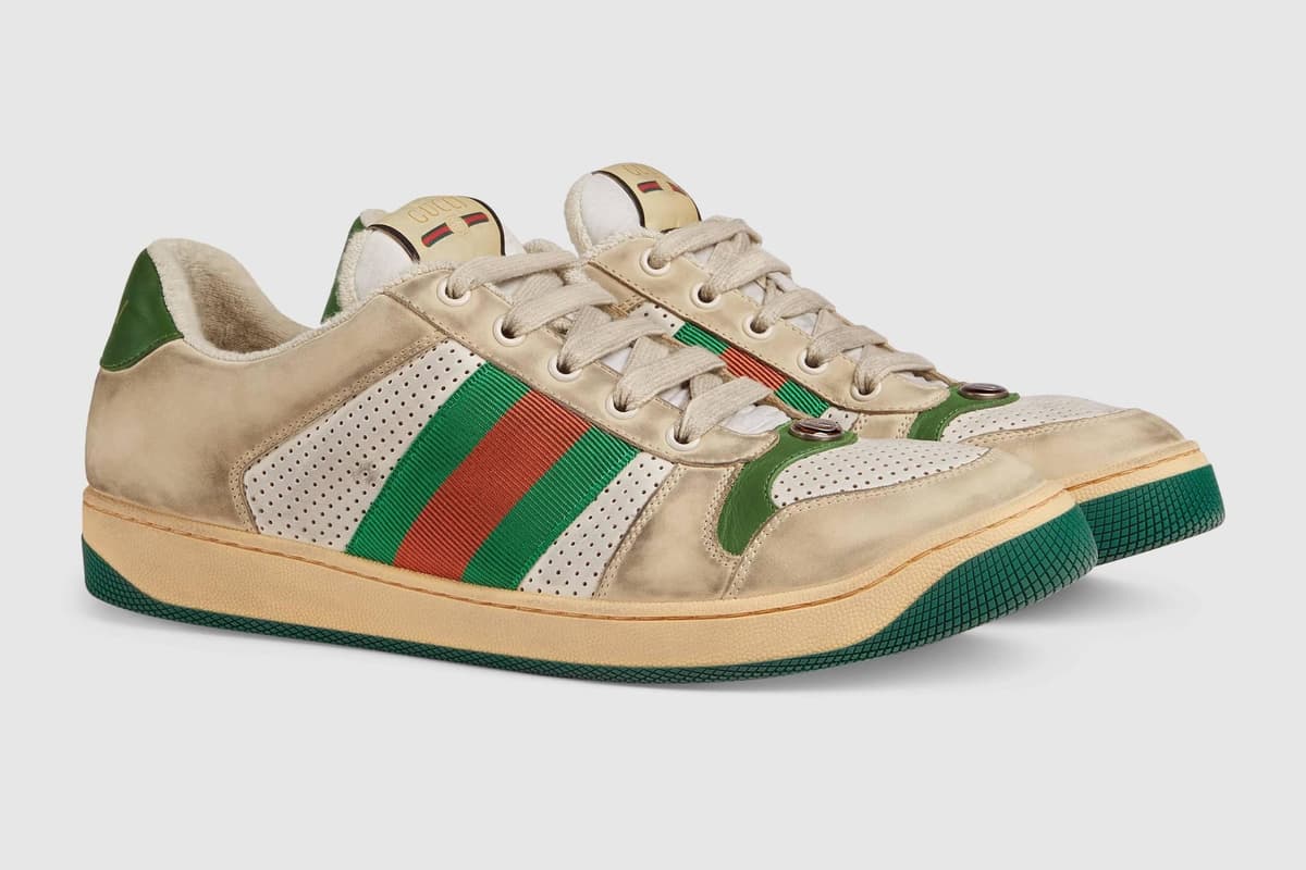 Gucci «eskirgan» krossovkani taqdim etdi. Uning narxi - 7,3 mln so‘m