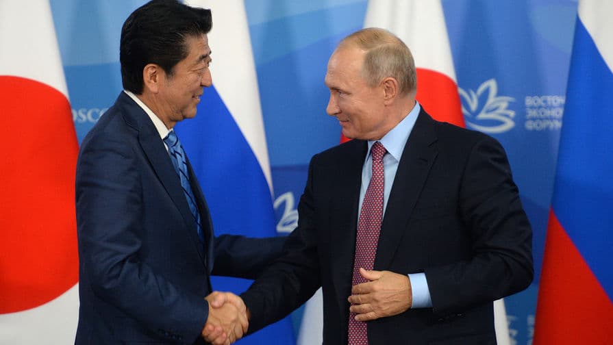 Abe Putinga tinchlik shartnomasi tuzishni taklif qildi