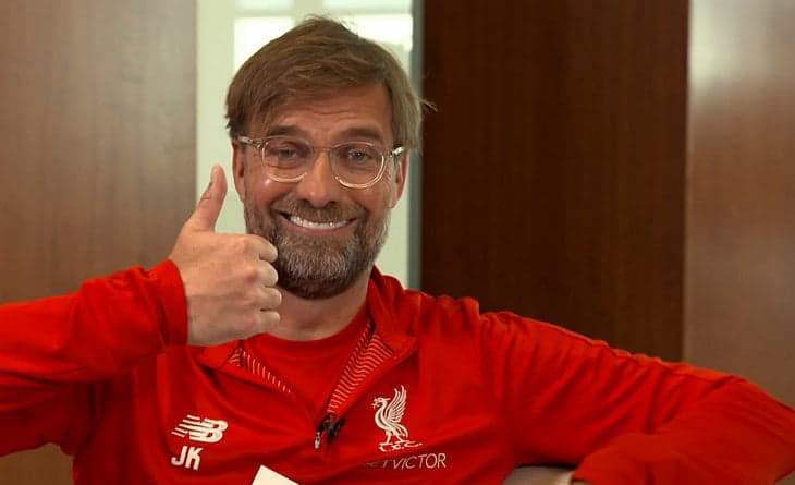 Yurgen Klopp eng yoqtirgan filmi, ijtimoiy tarmoqlar, Bred Pitt va Donald Tramp haqida