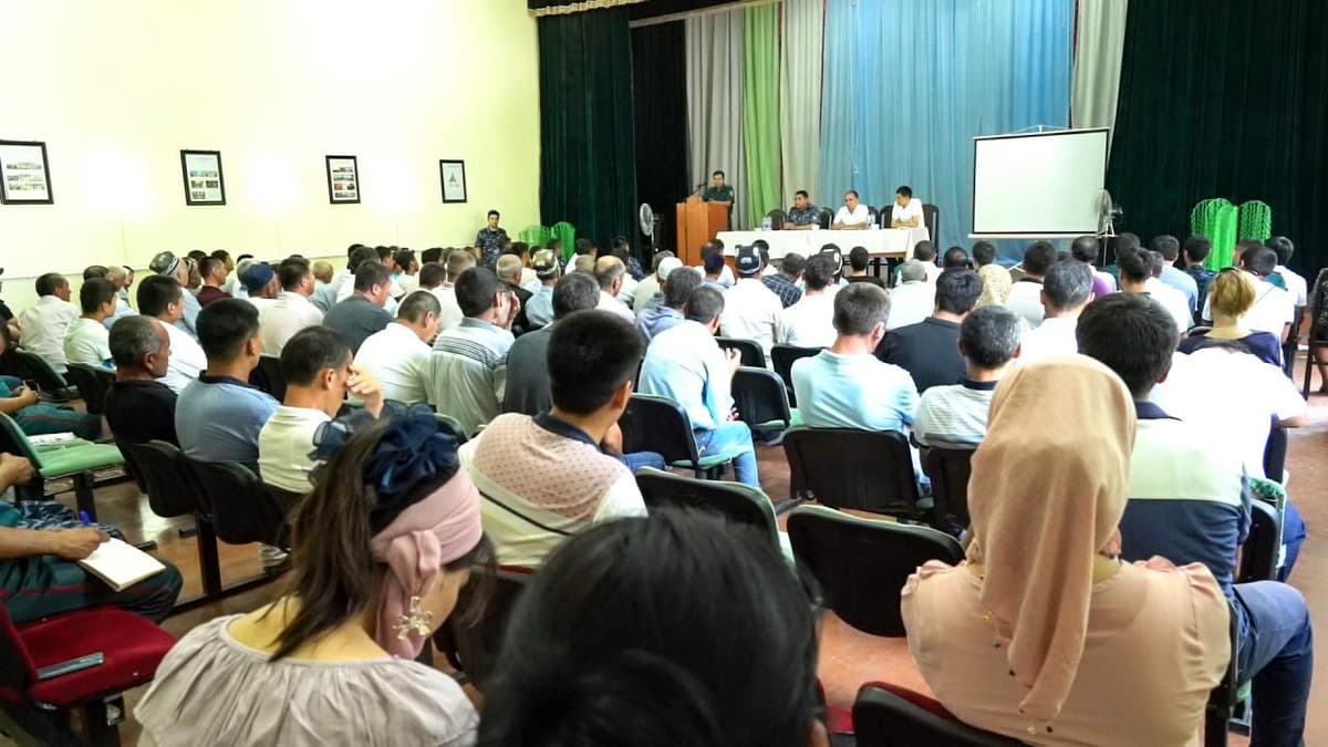Andijon IIB tomonidan «Namunali hudud» tajribasi amalga oshirilmoqda