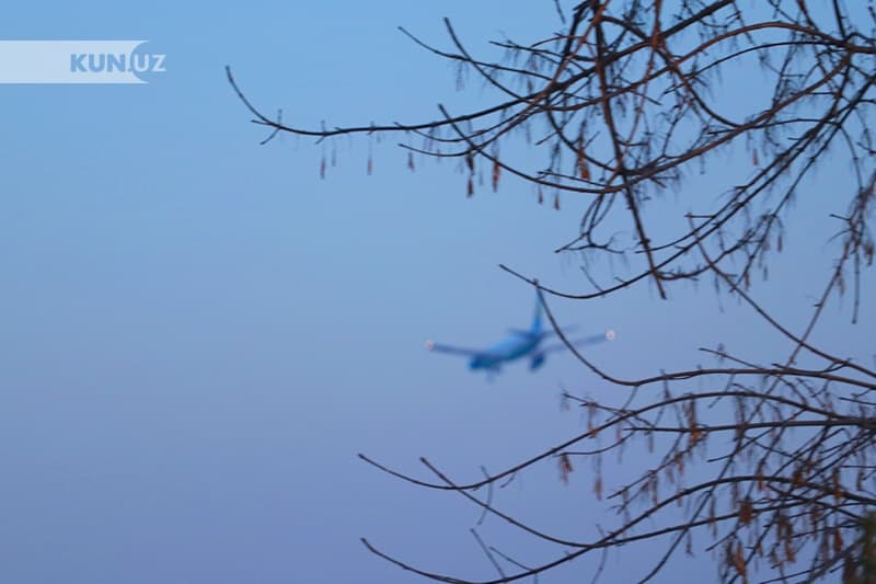 Namangan va Farg‘onada noqulay ob-havo sharoiti: samolyotlar Toshkentga qo‘nmoqda