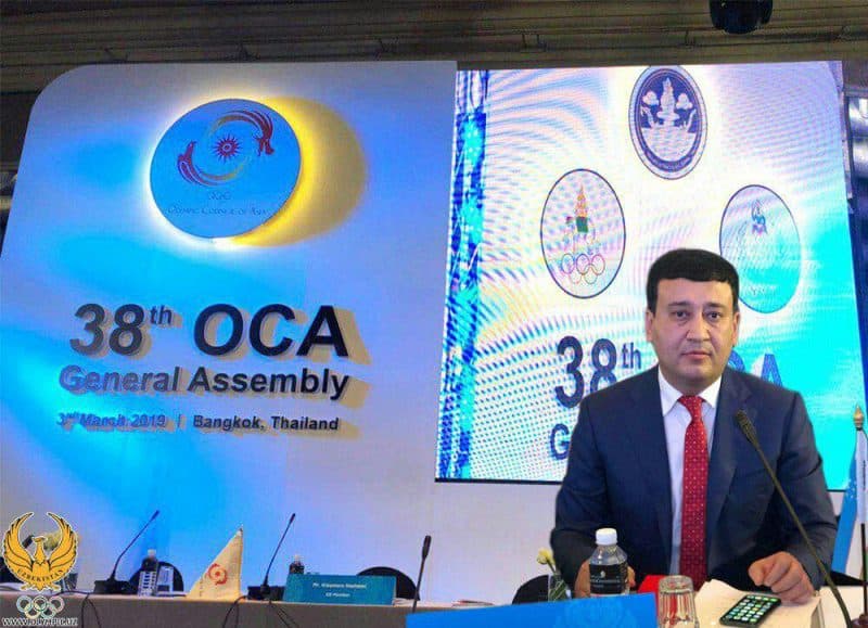 Umid Ahmadjonov Osiyo Olimpiya kengashiga vitse-prezident bo‘ldi