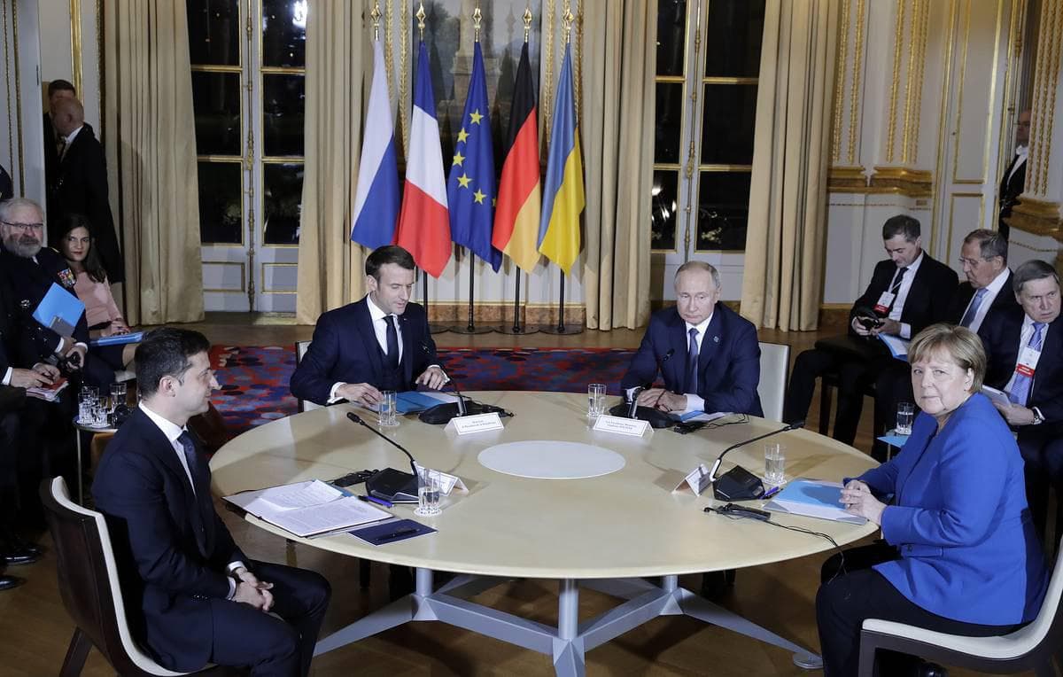Parijda Putin va Zelenskiy ishtirokida “normand to‘rtligi” uchrashuvi boshlandi