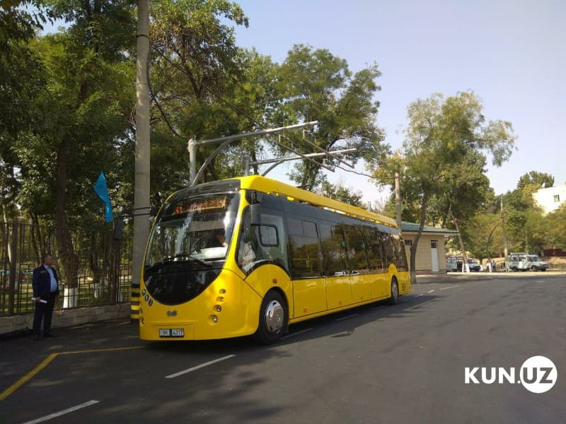 Toshkentda elektrobus sinov harakati qanday o‘tmoqda?