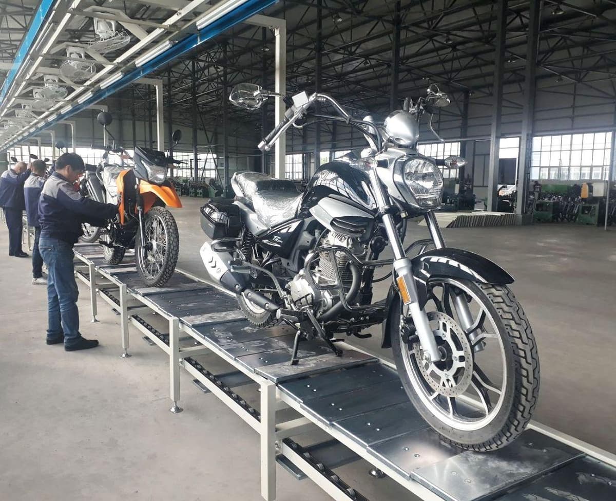 “O‘zavtosanoat” AJ tomonidan Namangan viloyati Norin tumanida mototsikl, trisikl, skuter va velosipedlar ishlab chiqarilishi to‘liq hajmda yo‘lga qo‘yildi