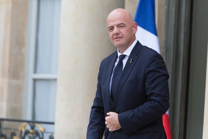 Infantino FIFA prezidentligiga qayta saylandi