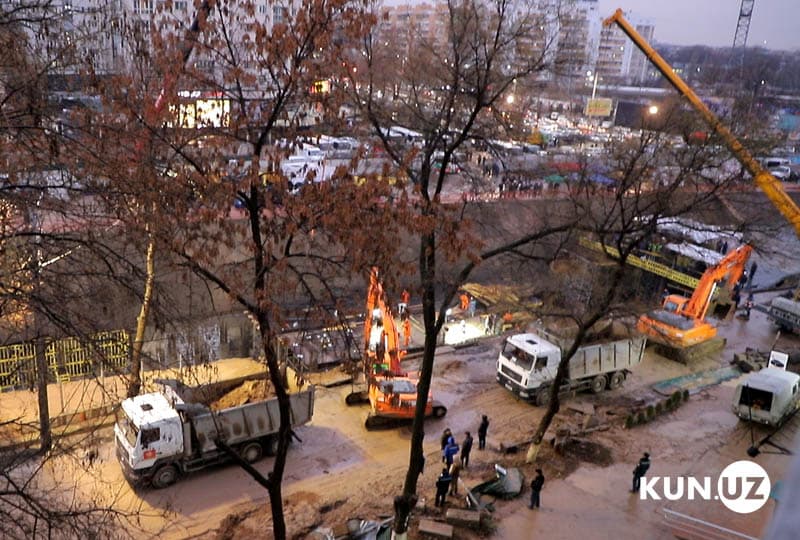 Yunusoboddagi avariya joyida tuproq ostidan yana bir jasad olib chiqildi. Qurbonlar soni 6 nafar