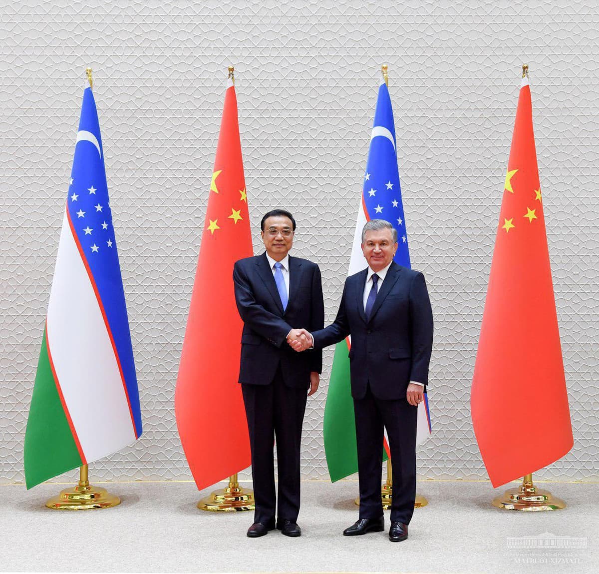 Shavkat Mirziyoyev Li Ketsyanni qabul qildi