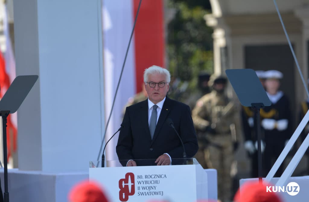 Polshada Germaniya prezidenti Ikkinchi jahon urushi uchun uzr so‘radi