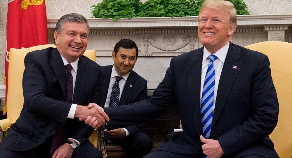 Donald Tramp Shavkat Mirziyoyevga tabrik yo‘lladi