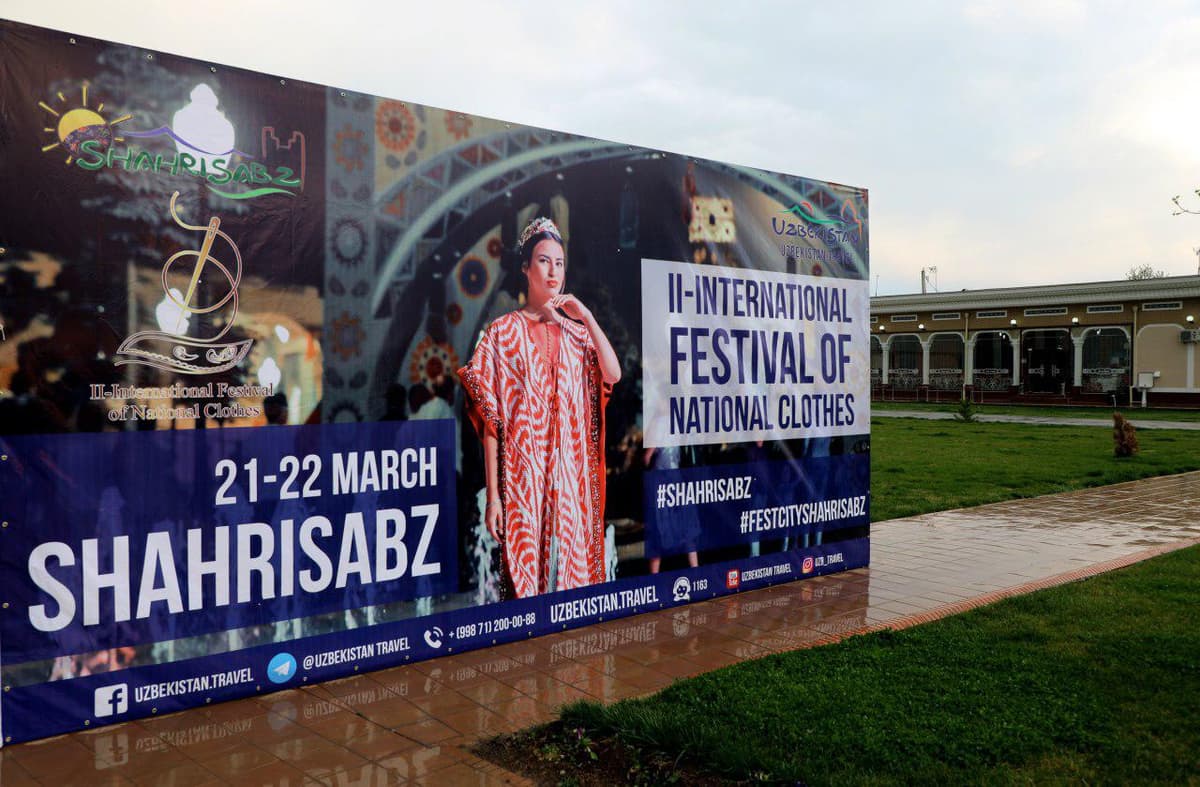 Shahrisabzda Xalqaro milliy liboslar festivaliga start berildi