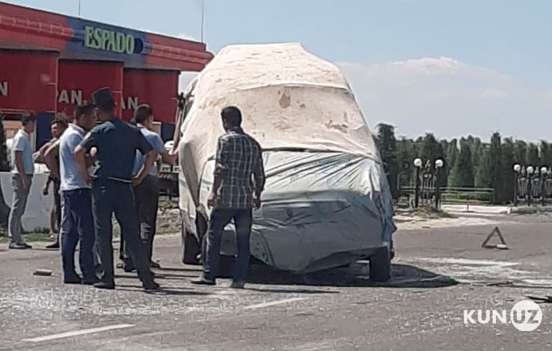 Foto: Samarqandda «Gazel» «Matiz» bilan to‘qnashdi