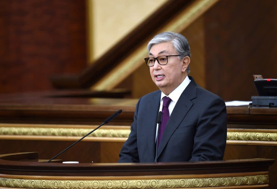 Qozog‘iston prezidenti fuqarolarga murojaat bilan chiqadi