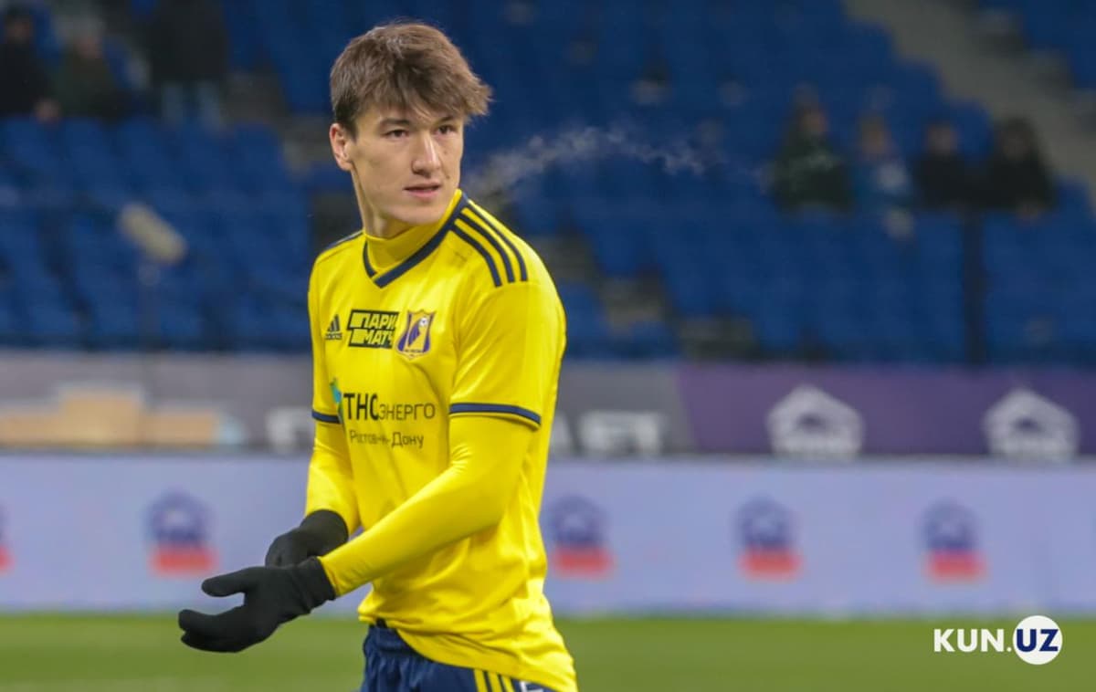 Fransiya klubi vakili Eldor Shomurodovning o‘yinini kuzatdi