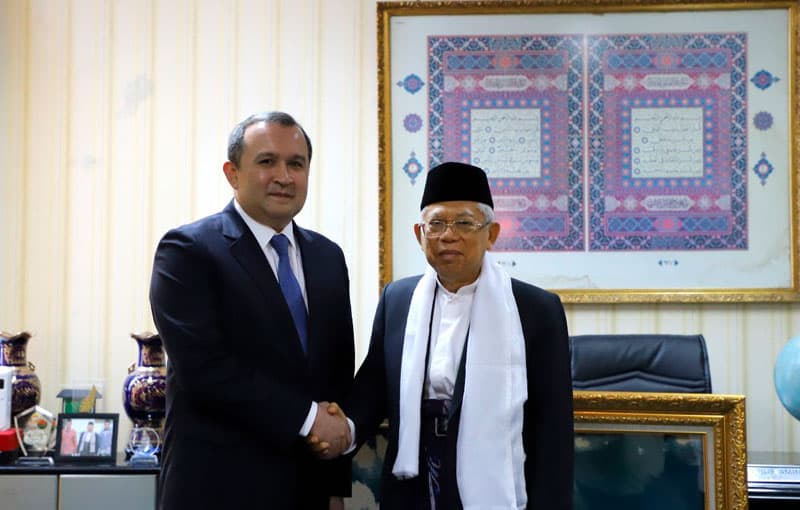Ulug‘bek Ro‘ziqulov Indoneziya vitse-prezidenti bilan uchrashdi