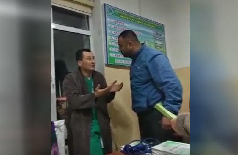 Navoiyda shifokor haqorat qilingani yuzasidan tekshiruv harakatlari boshlandi
