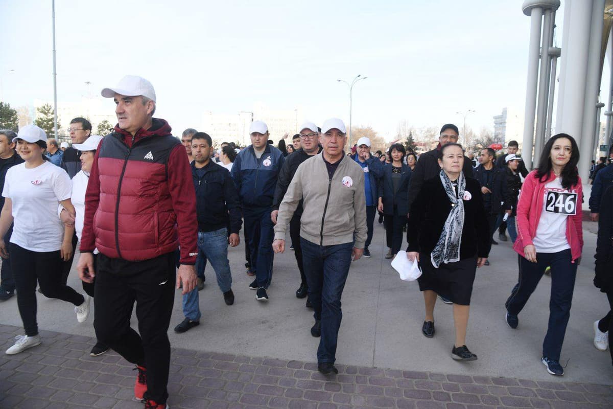 16 mart kuni O‘zbekistonda yurish marafoni tashkil etildi