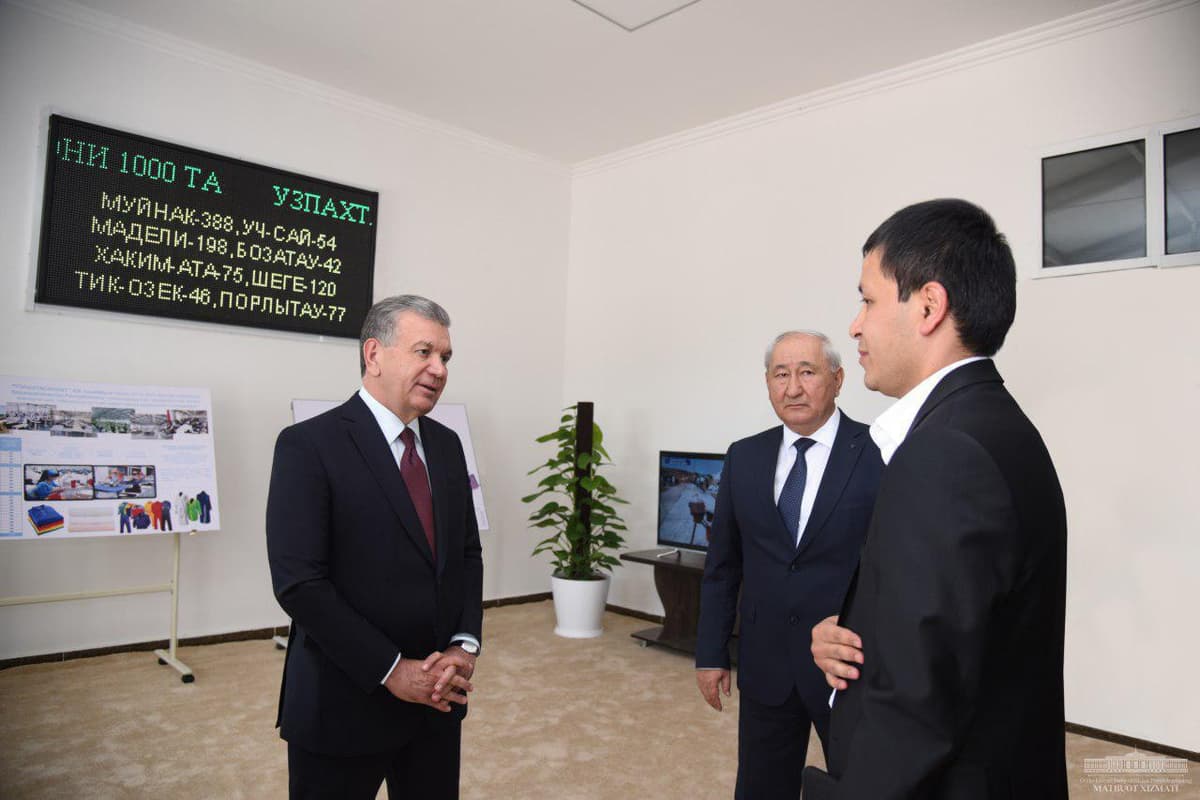 Mirziyoyev: Kimdir bizning islohotlarimizga shubha qilsa, Mo‘ynoqqa kelib ko‘rsin