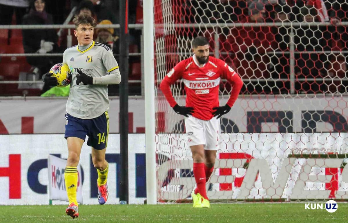 Shomurodov gol+pas bo‘yicha ham «Rostov» yetakchisi