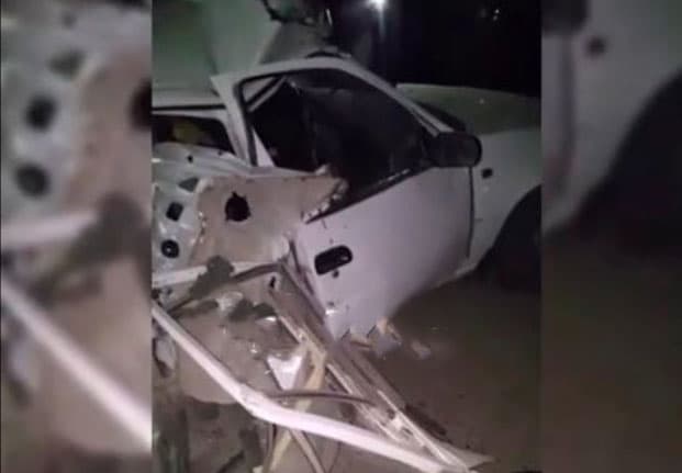 Видео: в Бухаре на газовой заправке взорвался автомобиль марки Nexia