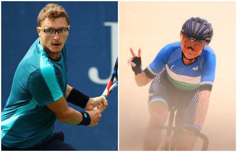 Istomin, Zabelinskaya awarded 100 million soums for winning Olympic licenses