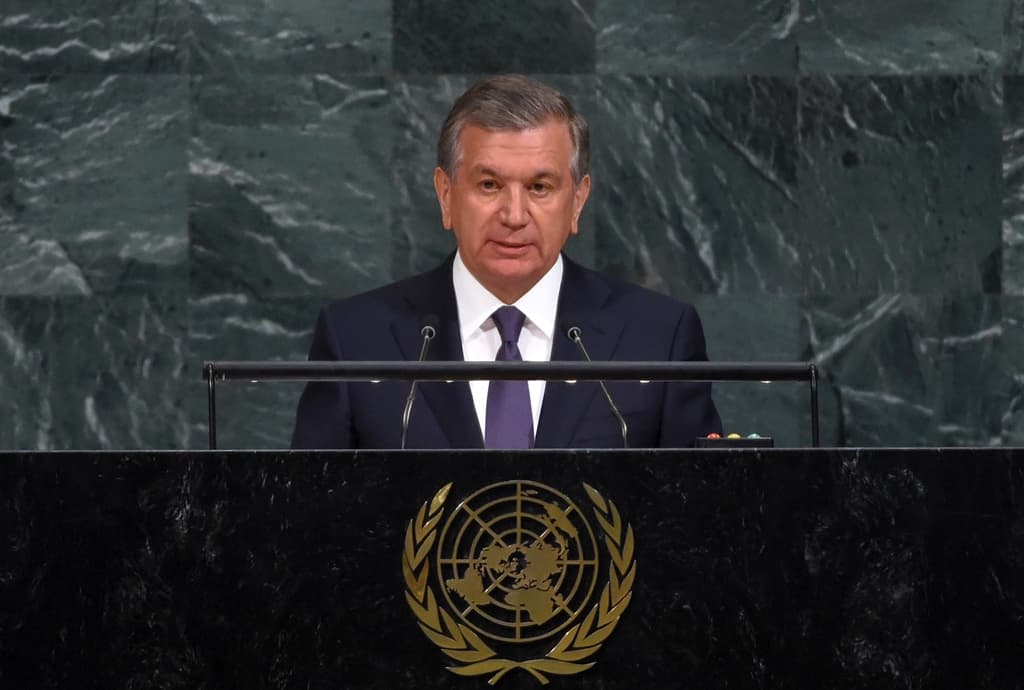 UNIATF awards Shavkat Mirziyoyev