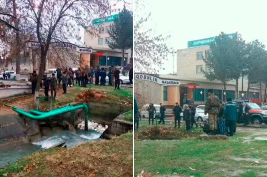 В одном из каналов Ташкента обнаружили тело младенца