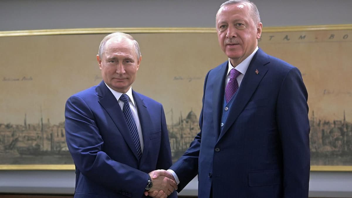 Путин ва Эрдўған 5 март куни Москвада музокара ўтказади