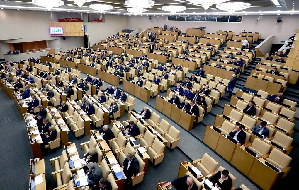 Rossiya Davlat dumasida muddatidan oldin saylovlar o‘tkazish taklif qilindi