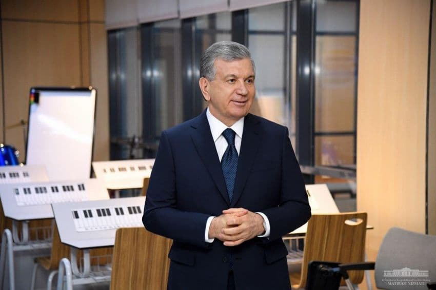 В Хорезме Мирзиёев ознакомился с президентской школой