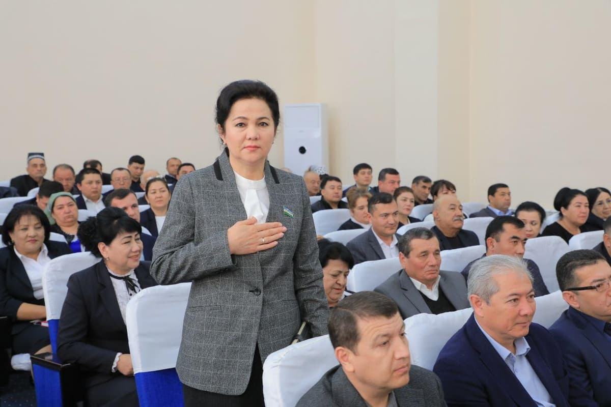 В Самаркандской области также появилась женщина-хоким