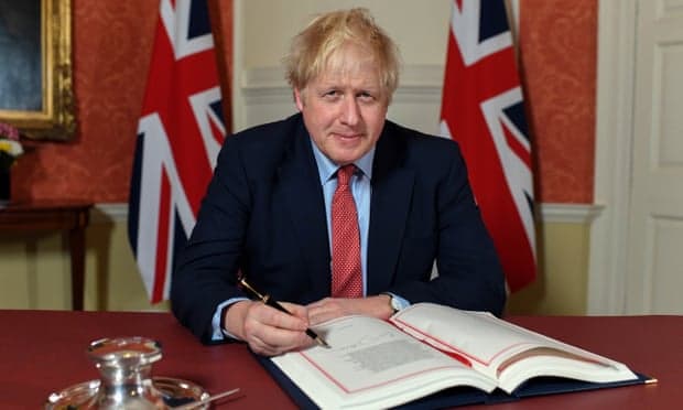 Boris Jonson «Brekzit» haqidagi qonunni imzoladi