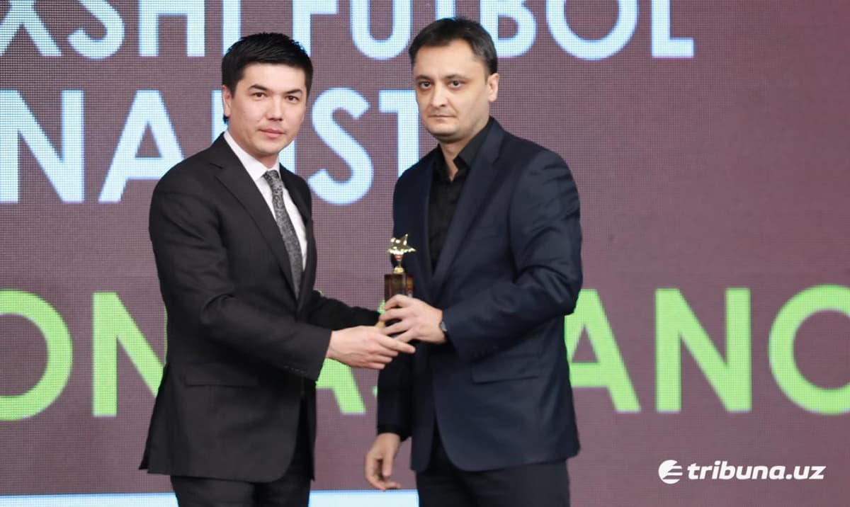 Tribuna.uz kolumnisti Qahramon Aslanov – yilning eng yaxshi futbol jurnalisti