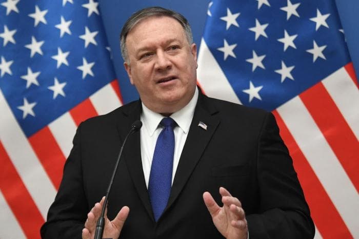 Pompeo AQShning Eronga insonparvarlik yordam ko‘rsatishga tayyorligini ma'lum qildi
