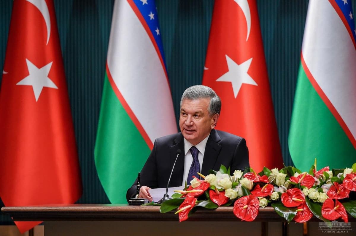 Shavkat Mirziyoyev: «Turkiyani ishonchli va muhim sherik sifatida alohida e'tirof etaman»