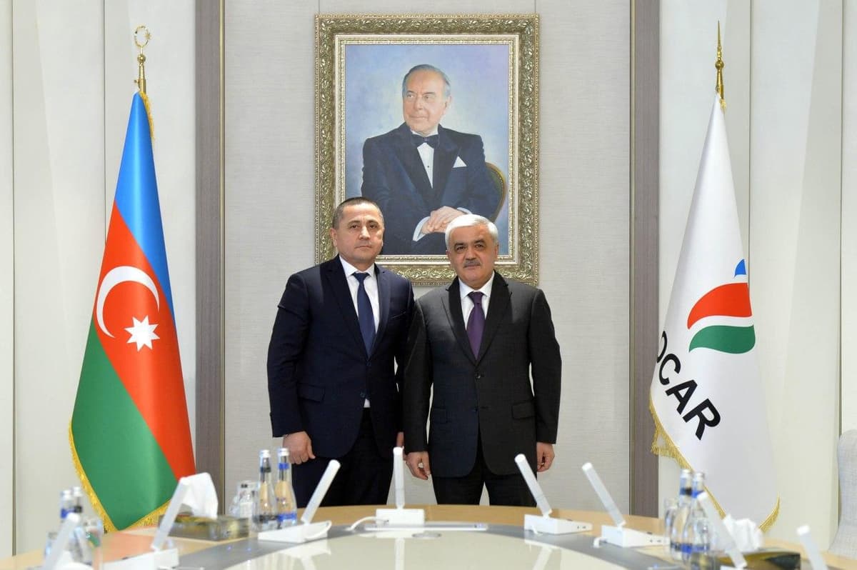 Mehriddin Abdullayev boshchiligidagi «O‘zbekneftgaz» delegatsiyasi Ozarboyjonga tashrif buyurdi