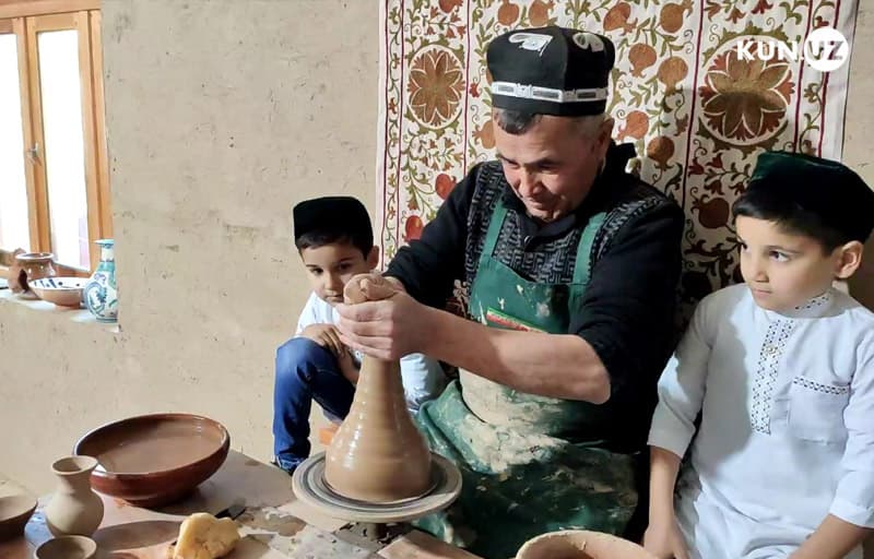 Samarqand kulolchilik maktabi: qadim an'analar Konigilda qayta tiklanmoqda (video)