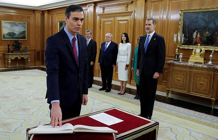 Pedro Sanches rasman Ispaniya bosh vaziri lavozimini bajarishga kirishdi