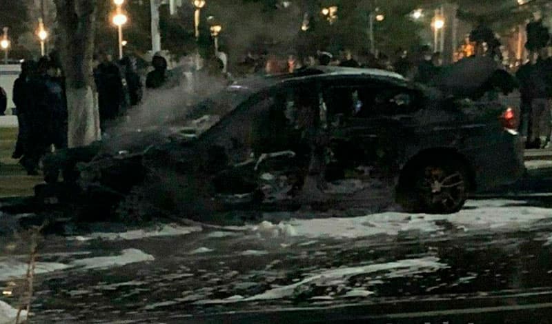 Bunyodkor ko‘chasida BMW va «Lasetti» to‘qnashuvi oqibatida ikki kishi halok bo‘ldi