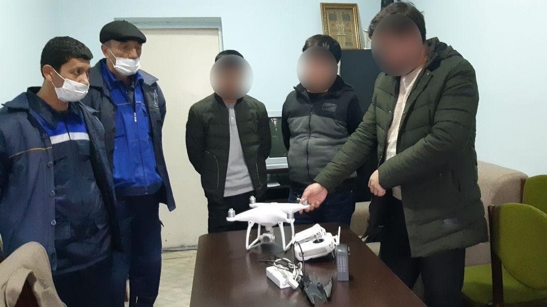 Toshkent viloyatida drondan foydalanib videolavha olmoqchi bo‘lgan shaxslar ushlandi