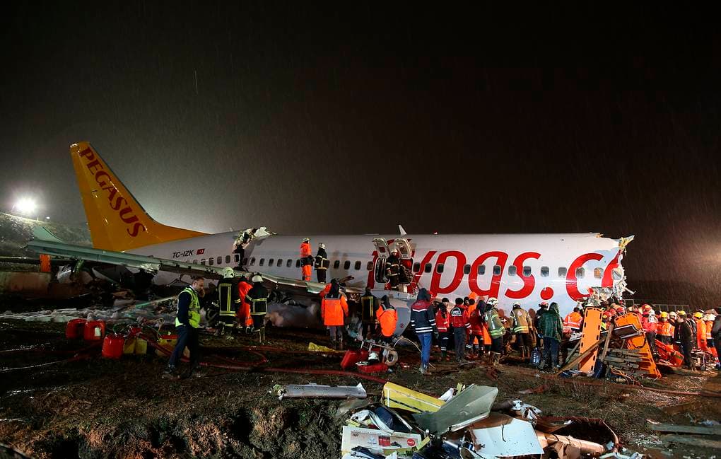 Istanbulda samolyot qattiq qo‘nishi oqibatida O‘zbekiston fuqarosi ham jarohatlandi