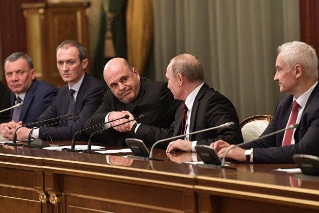 Россиянинг янги ҳукумати таркиби эълон қилинди