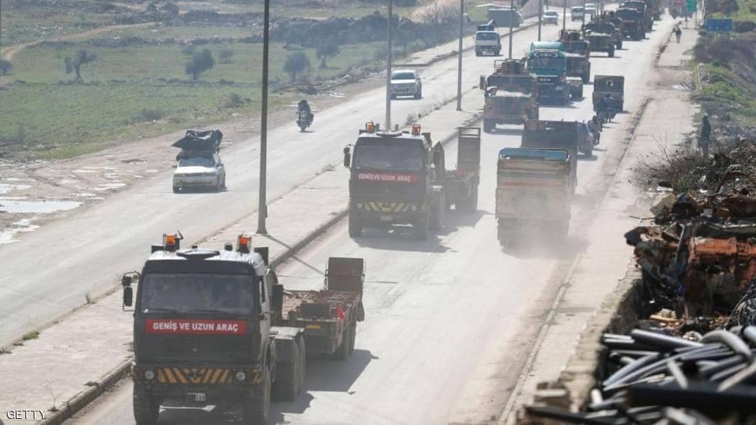 Turklarning harbiy kolonnasi Idlibga kirdi