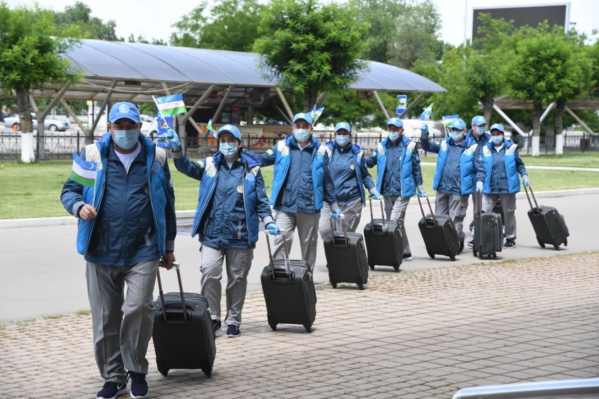 Eight virologists from Uzbekistan to help their Tajik colleagues to fight COVID-19