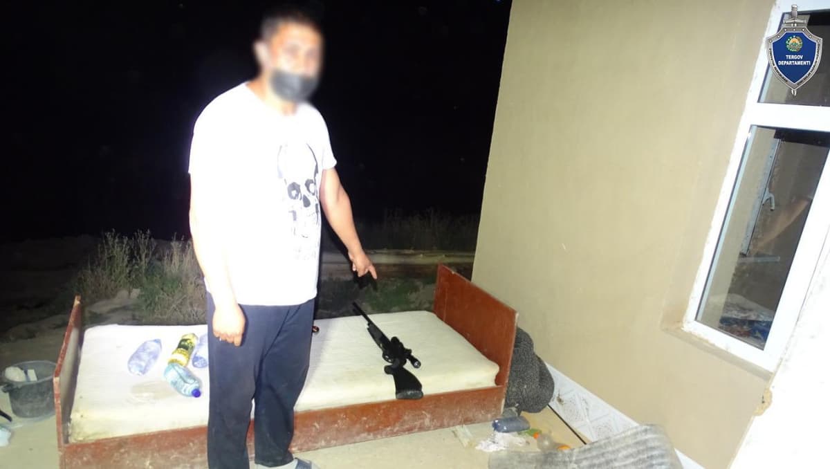 Qashqadaryoda pnevmatik miltiq bilan qiz bolani jarohatlagan shaxs ushlandi