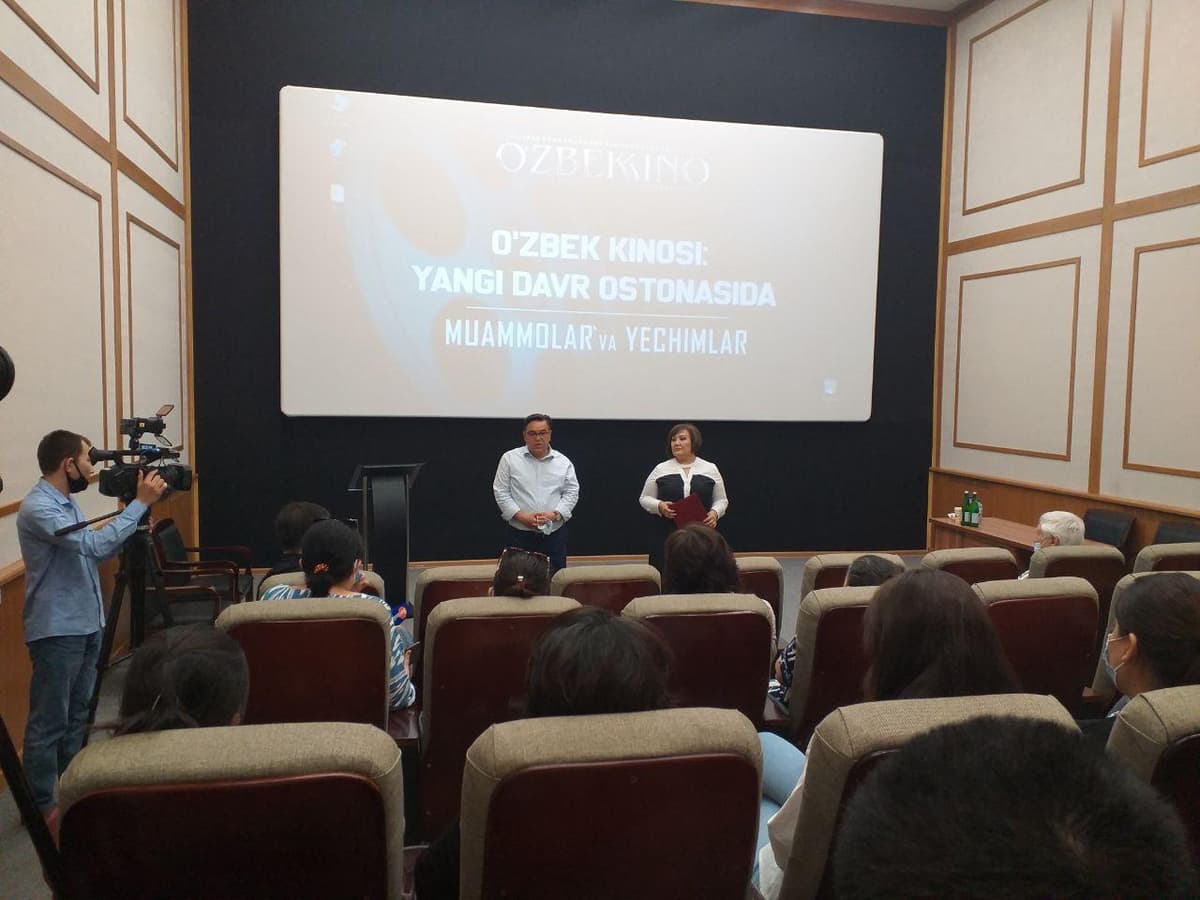 "O‘zbek kinosining kelajak konsepsiyasi" taqdimoti o‘tkazildi