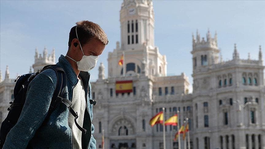 Madridda koronavirus qurbonlariga motam e'lon qilindi